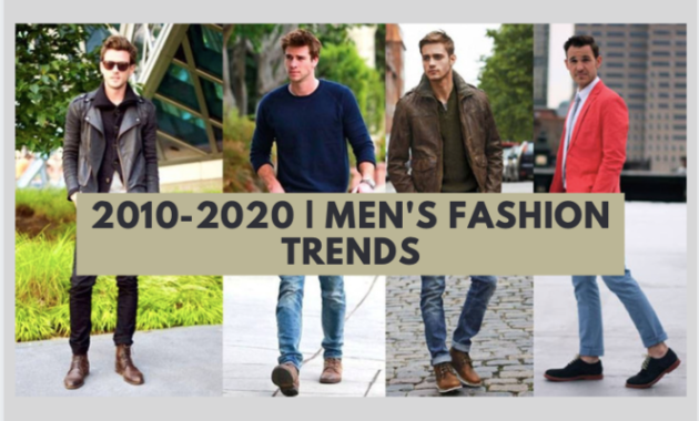 2010 Fashion Mens A Style Retrospective