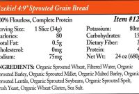 Bread ezekiel ingredients sesame sprouted grain food nutritional nutrition life protein good baking inc source company healthjade